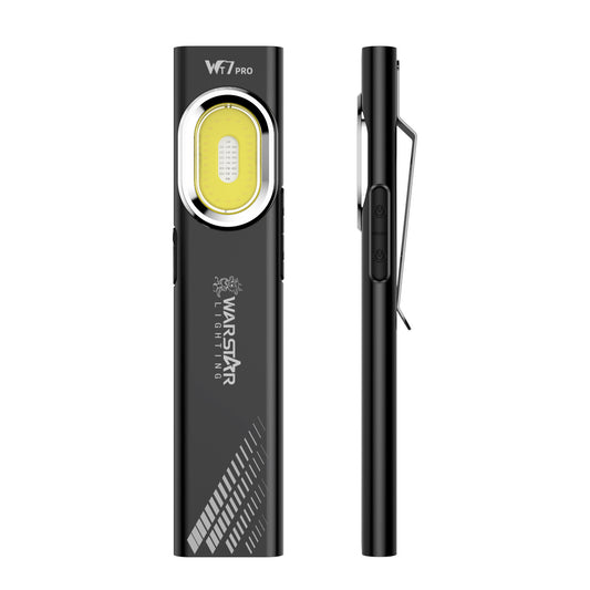 WT7 Pro Ultra-Thin Dual-Light UV Pocket Light
