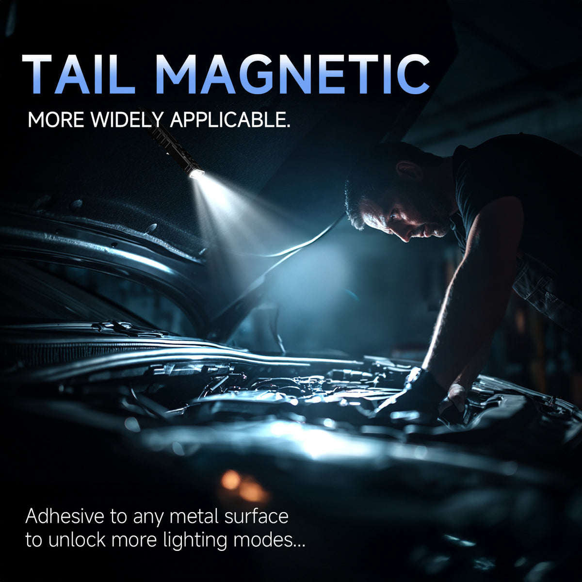 ST7 Tail switch Tactical Flashlight