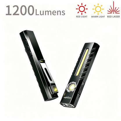 ST5 Pro Portable Magnetic Laser UV365 Work Flashlight