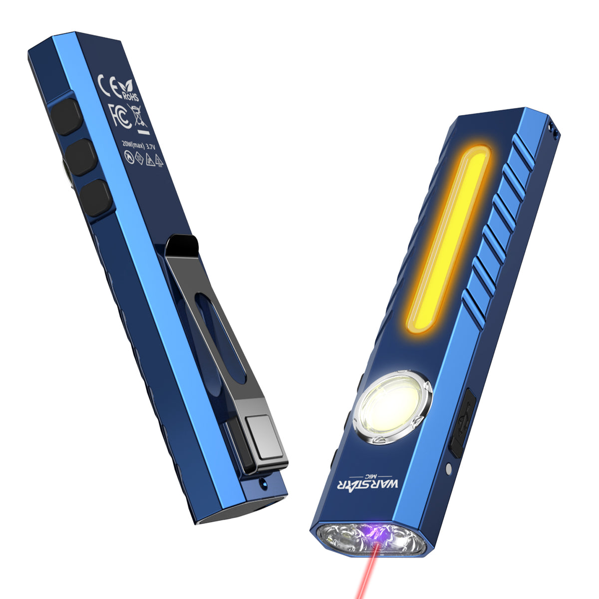 ST5 Pro Portable Magnetic Laser UV365 Work Flashlight