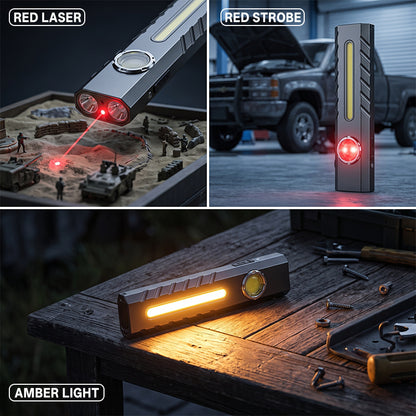 ST5 Pro Portable Magnetic Laser UV365 Work Flashlight