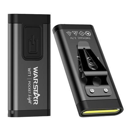 WT1 Pro Ultra-Thin Mini Alarm Keychain Light