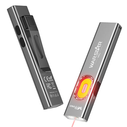 GT9 Pro Ultra-thin Dual switch control Flat light Torch